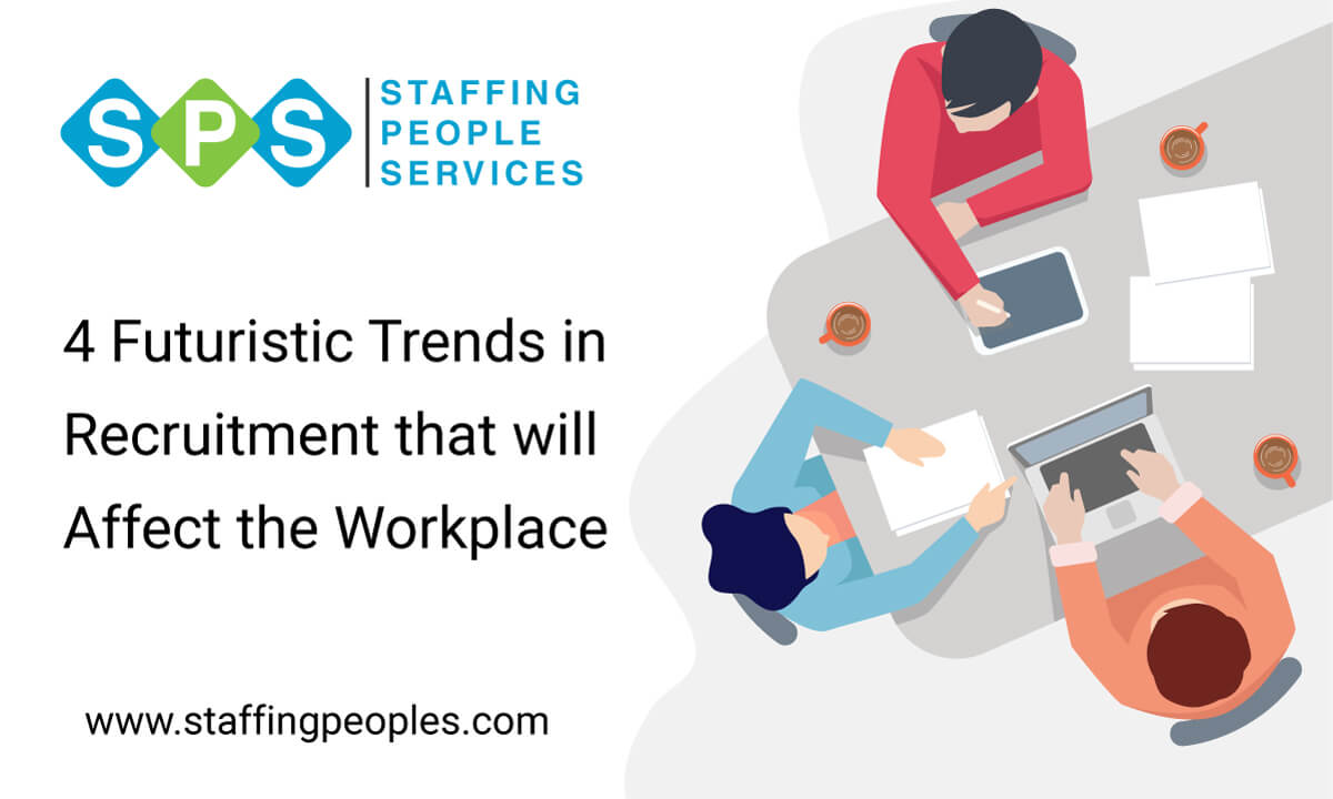 4 Futuristic Trends in Recruitment that will Affect the Workplace